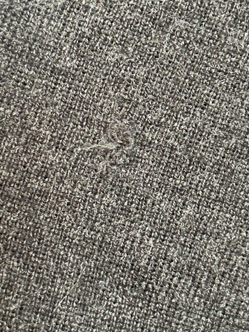 Eileen Fisher Charcoal Gray Merino Wool Open Front Cardigan 2X - Picture 8 of 8
